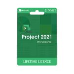 Microsoft Project Professional 2021 Product Key – Lifetime Activation, 1PC