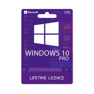 Microsoft Windows 10 Professional Original License Key – License 1 PC